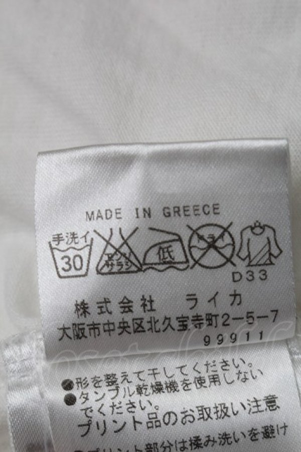 画像5: ヴィヴィアンウエストウッド Anglomania and Lee 中古 / 英字ptTシャツ M 白  S-25-07-27-020-ts-HR-ZS (5)