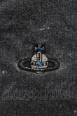 画像5: ヴィヴィアンウエストウッド MAN 中古 / オーブ刺繍英字ptTシャツ 46 白ｘグレー  S-25-07-27-024-to-HR-ZS (5)
