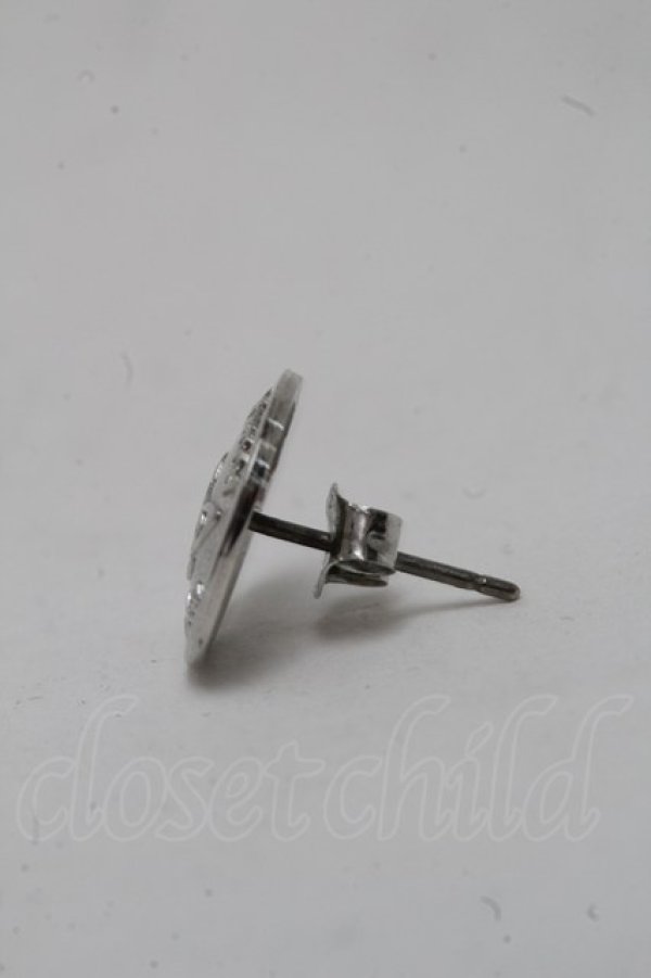 画像2: ヴィヴィアンウエストウッド 中古 / ER/メダルピアス  シルバー  S-25-07-27-001-er-AS-ZS (2)