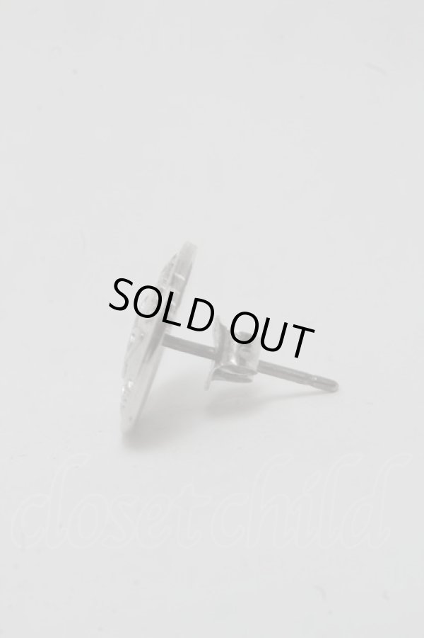 画像2: ヴィヴィアンウエストウッド 中古 / ER/メダルピアス  シルバー  S-25-07-27-001-er-AS-ZS (2)