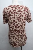 画像2: ヴィヴィアンウエストウッド MAN 中古 / レオパードTシャツ 44 ベージュ  S-25-07-27-033-pa-HR-ZS (2)