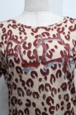 画像3: ヴィヴィアンウエストウッド MAN 中古 / レオパードTシャツ 44 ベージュ  S-25-07-27-033-pa-HR-ZS (3)