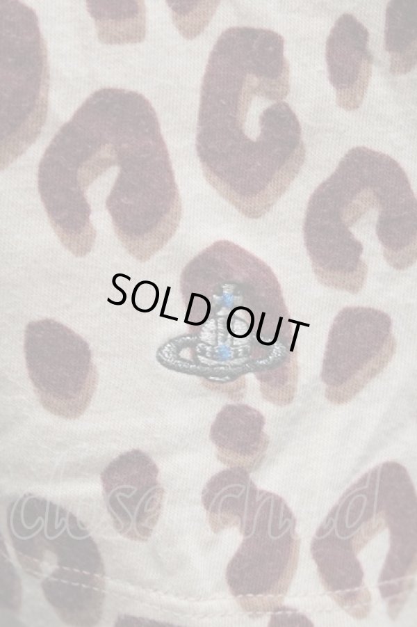 画像4: ヴィヴィアンウエストウッド MAN 中古 / レオパードTシャツ 44 ベージュ  S-25-07-27-033-pa-HR-ZS (4)