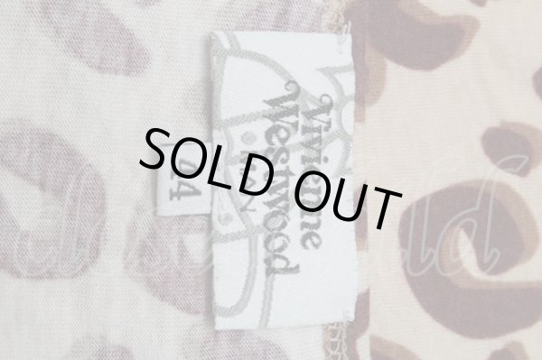 画像5: ヴィヴィアンウエストウッド MAN 中古 / レオパードTシャツ 44 ベージュ  S-25-07-27-033-pa-HR-ZS (5)