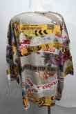 画像2: ANGLOMANIA 中古 / フラワーテープカットソー  グレー  S-25-07-27-034-to-AS-ZS (2)
