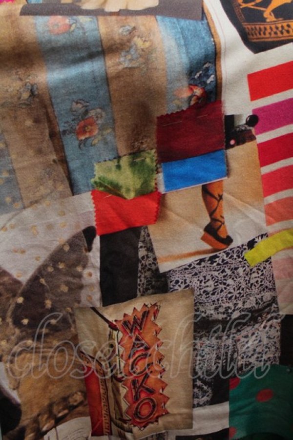 画像3: ヴィヴィアンウエストウッド MAN 中古 / MOODBOARD PRINT オーバーサイズシャツ 48  S-25-07-27-035-bl-AS-ZS (3)