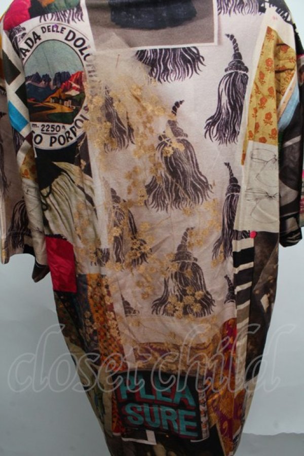 画像5: ヴィヴィアンウエストウッド MAN 中古 / MOODBOARD PRINT オーバーサイズシャツ 48  S-25-07-27-035-bl-AS-ZS (5)