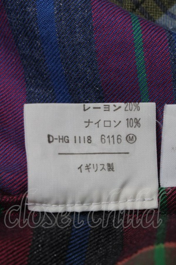 画像5: ヴィヴィアンウエストウッド 中古 / メトロポリタン高襟シャツ 8 ブルー  S-25-07-27-040-bl-AS-ZS (5)
