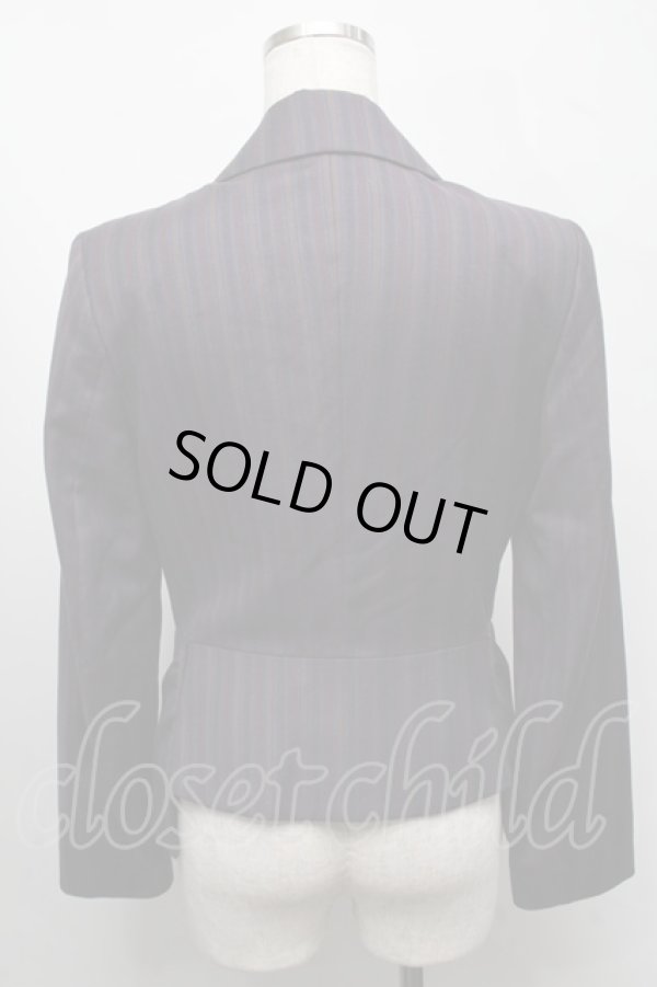 画像2: ヴィヴィアンウエストウッド 中古 / レジメンジャケット 40 紫  S-25-07-27-045-jc-AS-ZS (2)