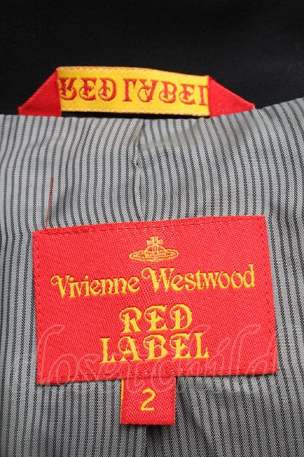画像5: ヴィヴィアンウエストウッド 中古 / 3Bセットアップ 2 黒  S-25-07-27-046-op-AS-ZS (5)