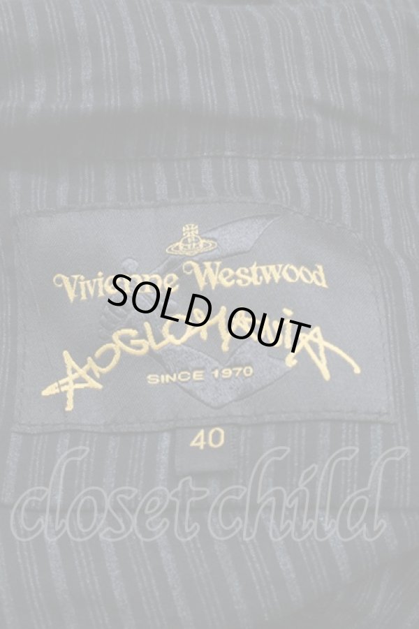 画像4: ヴィヴィアンウエストウッド 中古 //開襟ワンピース 01 黒  S-25-07-27-056-op-AS-ZS (4)