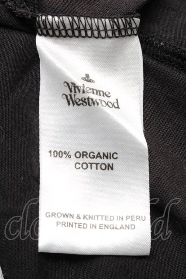 画像4: ヴィヴィアンウエストウッド 中古 / CLIMATE REVOLUTION変形シャツ  黒  S-25-07-27-057-ts-AS-ZS (4)