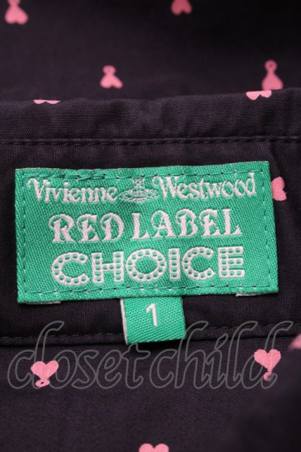 画像4: ヴィヴィアンウエストウッド 中古 / 単色オーブ刺繍ブラウス 1 黒  S-25-07-27-058-to-AS-ZS (4)