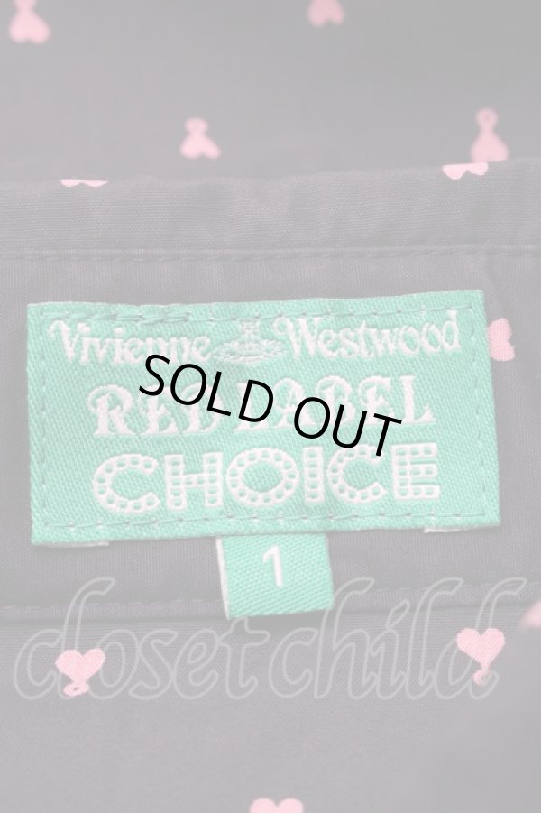 画像4: ヴィヴィアンウエストウッド 中古 / 単色オーブ刺繍ブラウス 1 黒  S-25-07-27-058-to-AS-ZS (4)