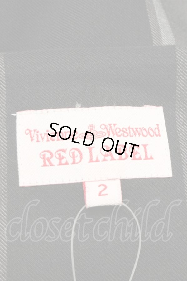 画像3: ヴィヴィアンウエストウッド 中古 / レジメンワンピース 2 黒xグレー  S-25-07-27-060-op-AS-ZS (3)