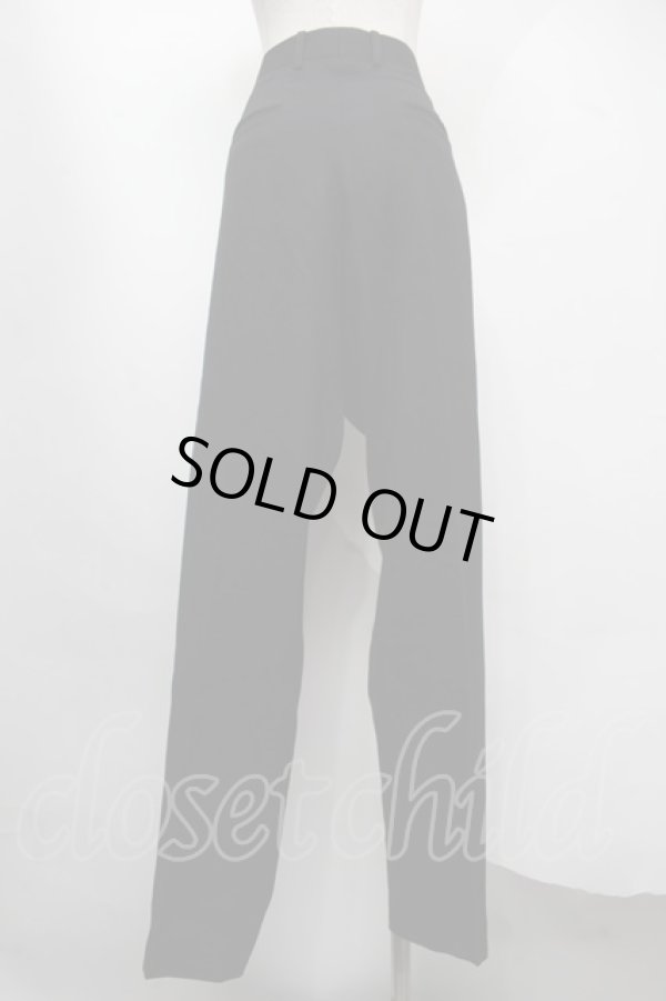 画像2: ヴィヴィアンウエストウッド MAN 中古 / /ウールスラックス 50 黒  S-25-07-27-067-pa-AS-ZS (2)