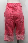画像2: ヴィヴィアンウエストウッド MAN 中古 / /ハーフデニムパンツ 46 ピンク  S-25-07-27-069-pa-AS-ZS (2)