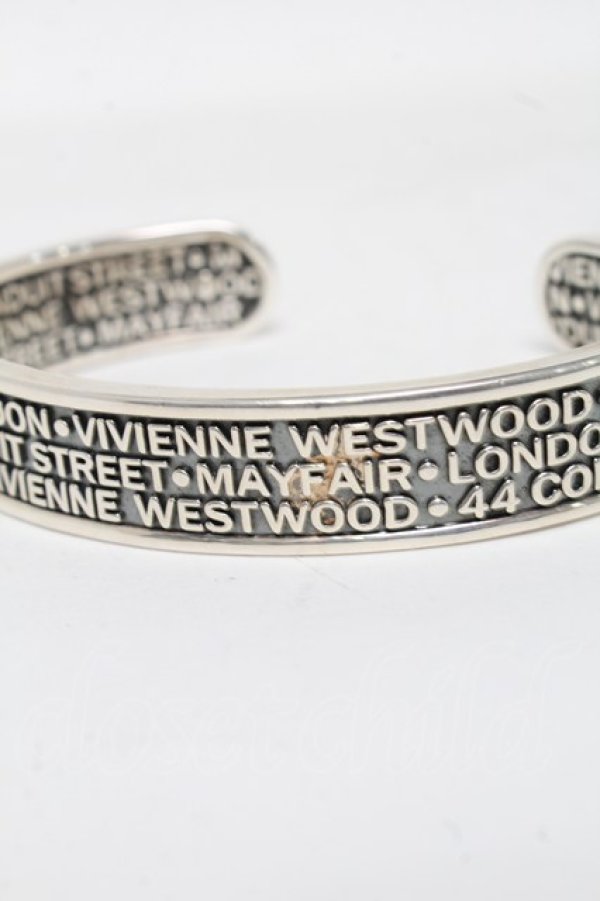 画像4: ヴィヴィアンウエストウッド MAN 中古 / JUSTINOバングル  シルバー  S-25-07-27-009-ac-AS-ZS (4)