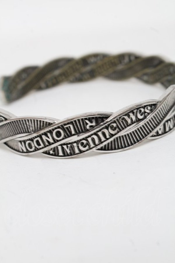 画像4: ヴィヴィアンウエストウッド MAN 中古 / ZAKARYAバングル  シルバー  S-25-07-27-010-ac-AS-ZS (4)