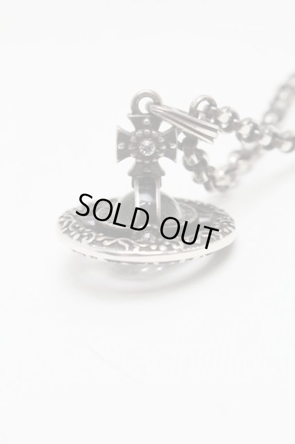 画像3: ヴィヴィアンウエストウッド 中古 / オーナメンタルオーブネックレス  シルバー  S-25-07-27-011-ac-AS-ZS (3)