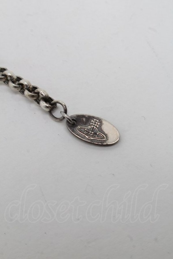 画像9: ヴィヴィアンウエストウッド 中古 / オーナメンタルオーブネックレス  シルバー  S-25-07-27-011-ac-AS-ZS (9)
