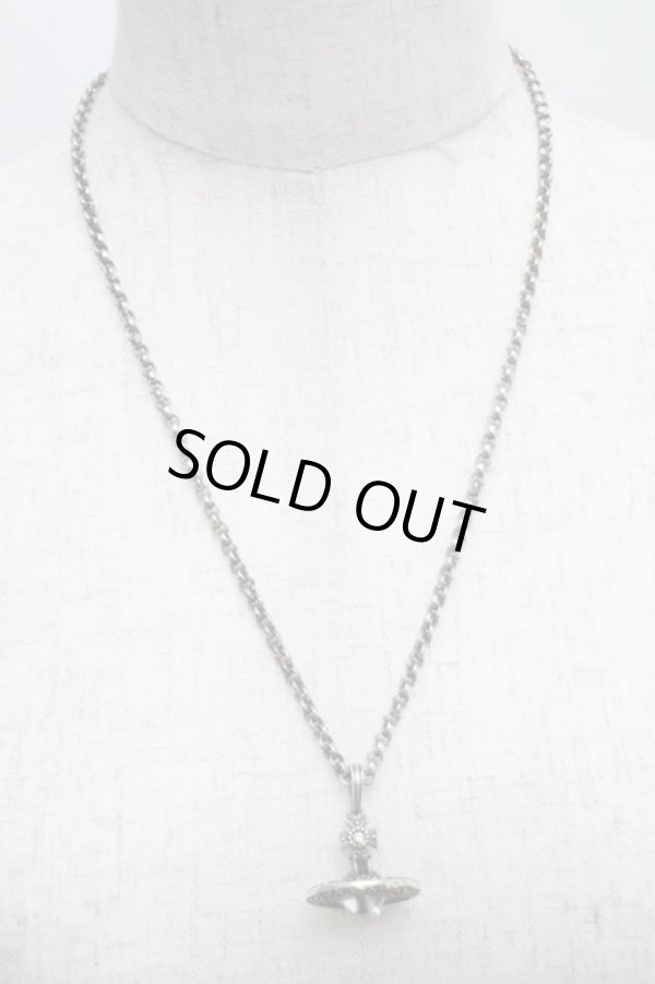 画像10: ヴィヴィアンウエストウッド 中古 / オーナメンタルオーブネックレス  シルバー  S-25-07-27-011-ac-AS-ZS (10)