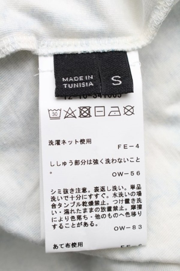 画像5: ヴィヴィアンウエストウッド 中古 / toile de jouy Tシャツ S オフｘブルー  S-25-08-10-028-ts-AS-ZS (5)