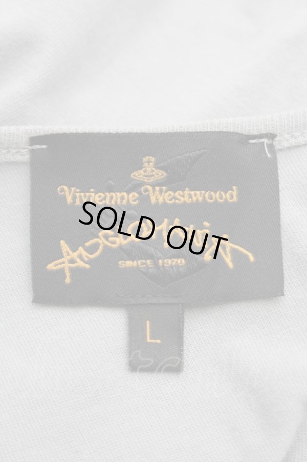 画像3: ANGLOMANIA 中古 / /ゴールドフレームカットソー L サックス  S-25-08-10-029-to-AS-ZS (3)