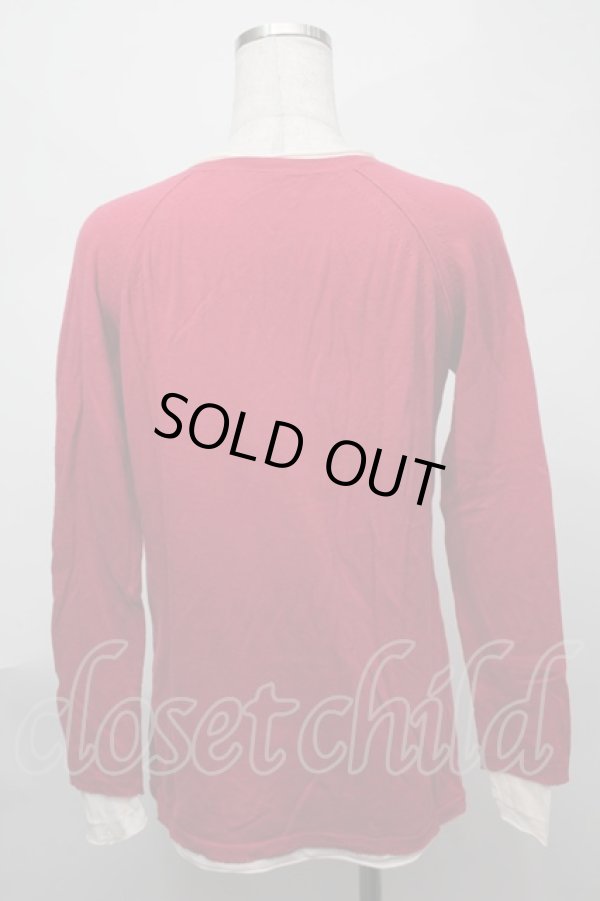 画像2: ヴィヴィアンウエストウッド 中古 / コットンニットセーター 2 赤  S-25-08-10-035-to-AS-ZS (2)