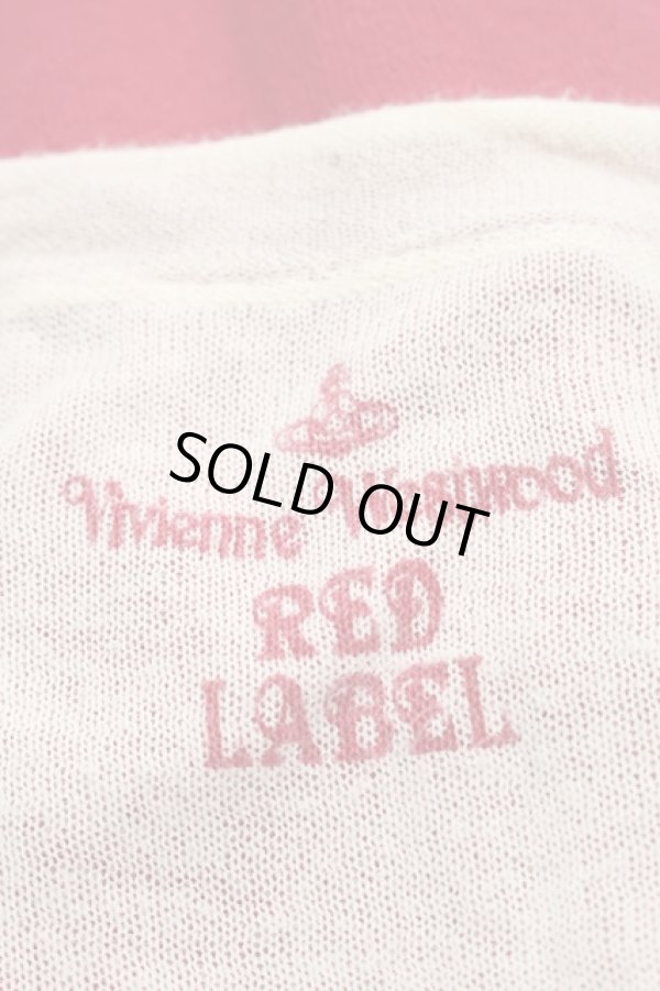 画像3: ヴィヴィアンウエストウッド 中古 / コットンニットセーター 2 赤  S-25-08-10-035-to-AS-ZS (3)