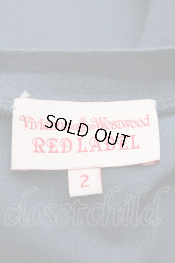 画像3: ヴィヴィアンウエストウッド 中古 / バニーインフレームTシャツ 2 ブルー  S-25-08-10-037-to-AS-ZS (3)