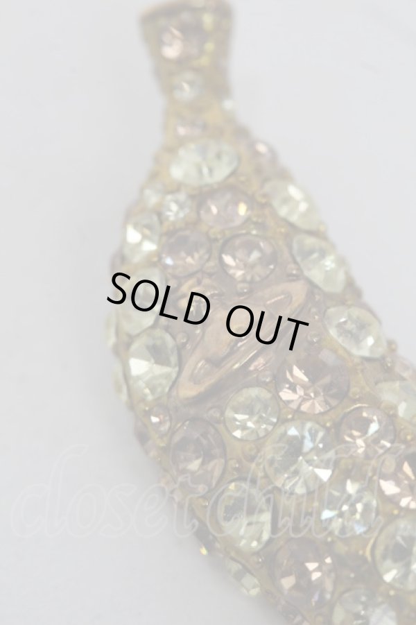 画像3: ヴィヴィアンウエストウッド 中古 / BANANA BROOCH  イエロー  S-25-08-10-005-ac-AS-ZS (3)