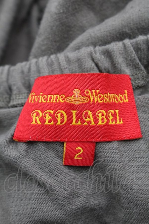 画像3: ヴィヴィアンウエストウッド 中古 / ノースリーブカットワンピース 2 カーキ  S-25-08-10-039-op-AS-ZS (3)