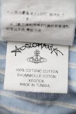 画像6: ANGLOMANIA 中古 //ストライプ変形ロングシャツ S サックス  S-25-08-10-040-bl-AS-ZS (6)