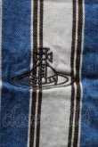 画像3: ヴィヴィアンウエストウッド MAN 中古 / ストライプロングシャツ  青ｘオフ  S-25-08-10-042-bl-AS-ZS (3)