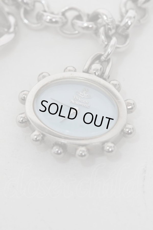 画像3: ヴィヴィアンウエストウッド 中古 / オーブチャームウォッチ  シルバー  S-25-08-10-006-gd-AS-ZS (3)