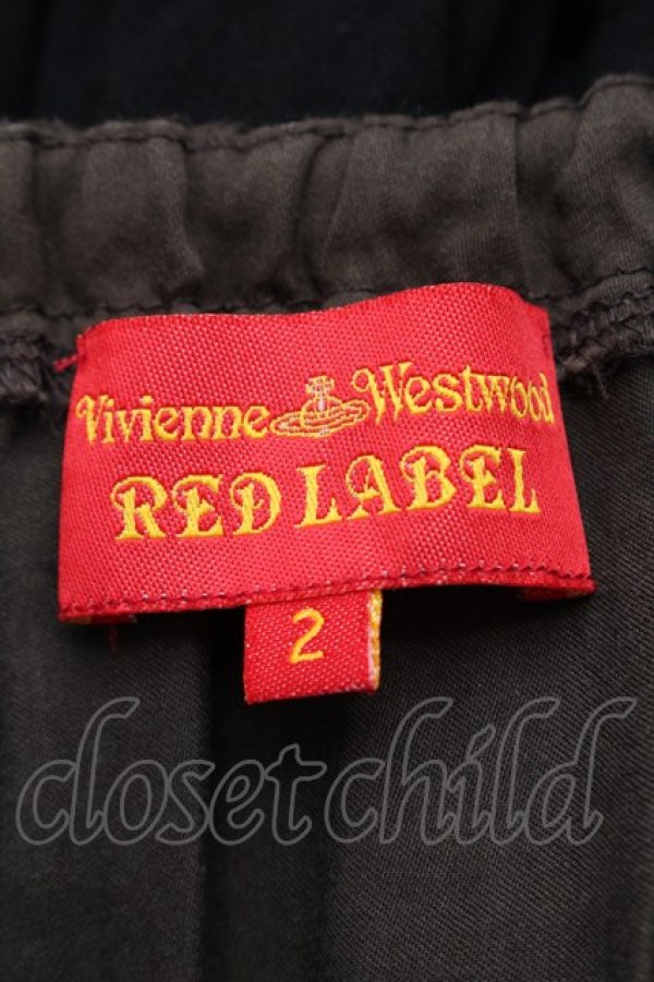 画像3: ヴィヴィアンウエストウッド 中古 / バイカラーカットワンピース 2 黒ｘブラウン  S-25-08-10-047-op-AS-ZS (3)
