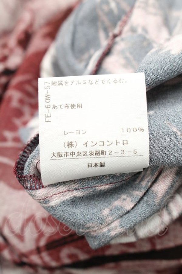 画像5: ヴィヴィアンウエストウッド 中古 / London bridgeオールインワン M ワイン  S-25-08-10-048-op-AS-ZS (5)