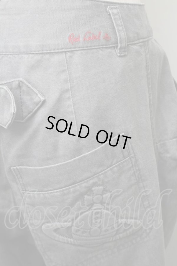 画像3: ヴィヴィアンウエストウッド 中古 / オーブポケットデニムパンツ 1 グレー  S-25-08-10-054-pa-AS-ZS (3)