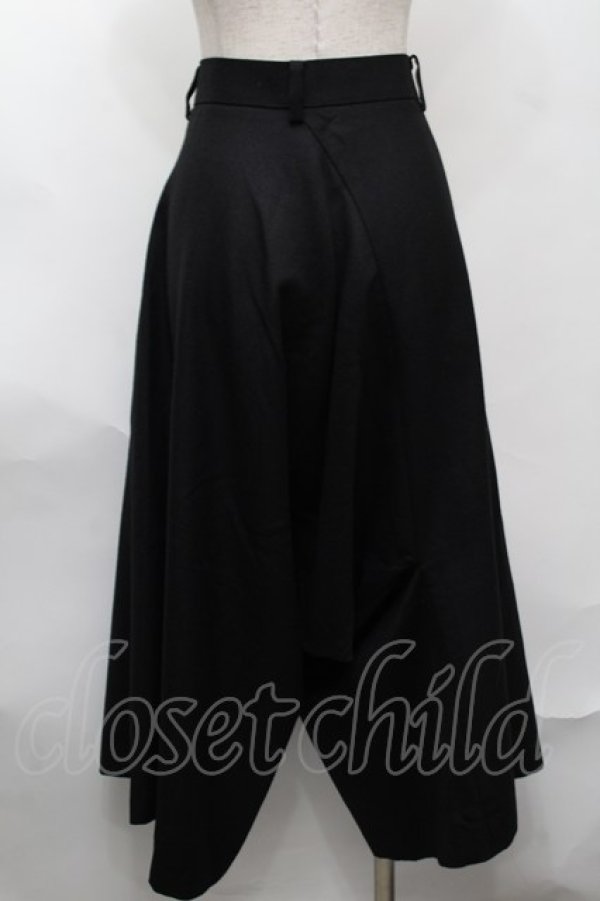 画像2: ヴィヴィアンウエストウッド MAN 中古 / ウールサルエルパンツ 46 黒  S-25-08-10-056-pa-AS-ZS (2)