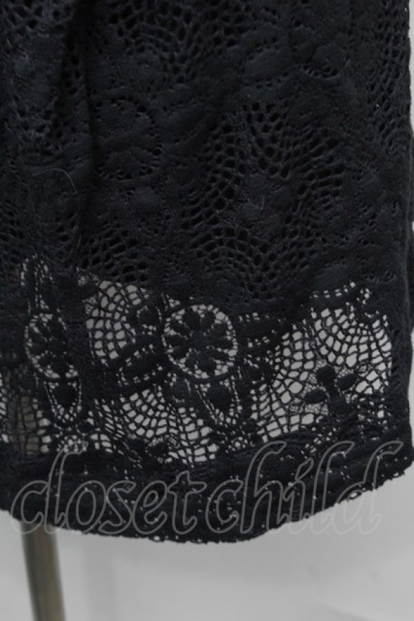 画像3: ヴィヴィアンウエストウッド 中古 / カットレーススカート 2 黒  S-25-08-10-059-sk-AS-ZS (3)