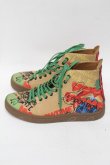 画像2: ヴィヴィアンウエストウッド MAN 中古 / OW TIME HI-TOP スニーカー 40 ベージュ  S-25-08-10-011-sh-AS-ZS (2)
