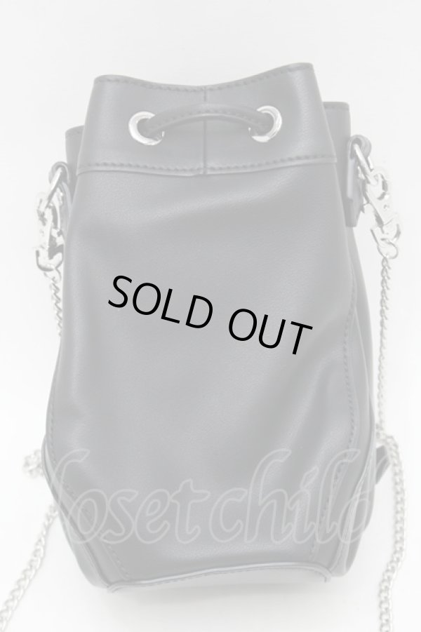 画像2: ヴィヴィアンウエストウッド 中古 / LILLITH BUCKETバッグ  黒  S-25-08-10-015-ba-AS-ZH (2)