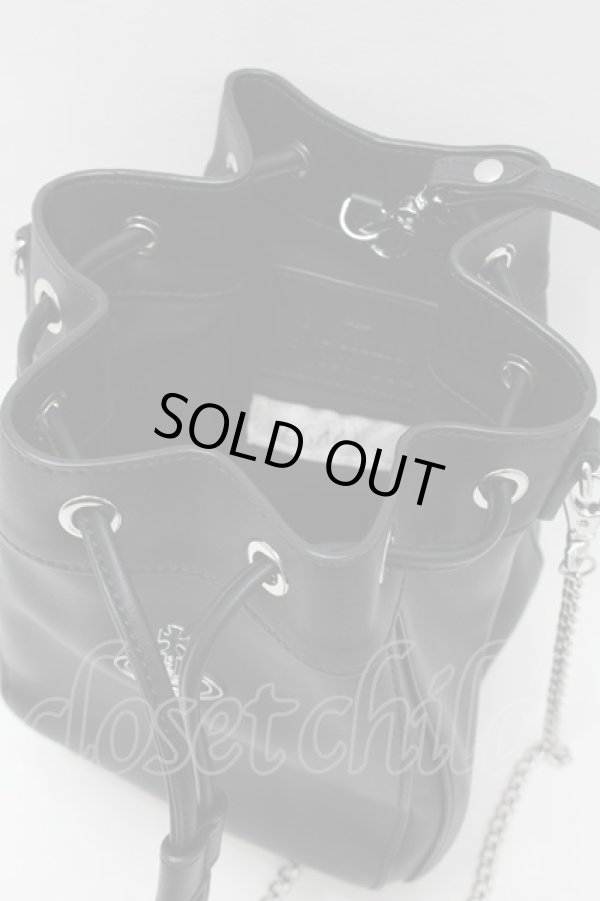 画像3: ヴィヴィアンウエストウッド 中古 / LILLITH BUCKETバッグ  黒  S-25-08-10-015-ba-AS-ZH (3)