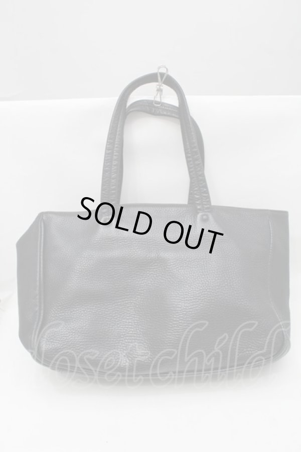 画像2: ヴィヴィアンウエストウッド MAN 中古 / オーブレザートートバッグ  黒  S-25-08-10-017-ba-HR-ZS (2)