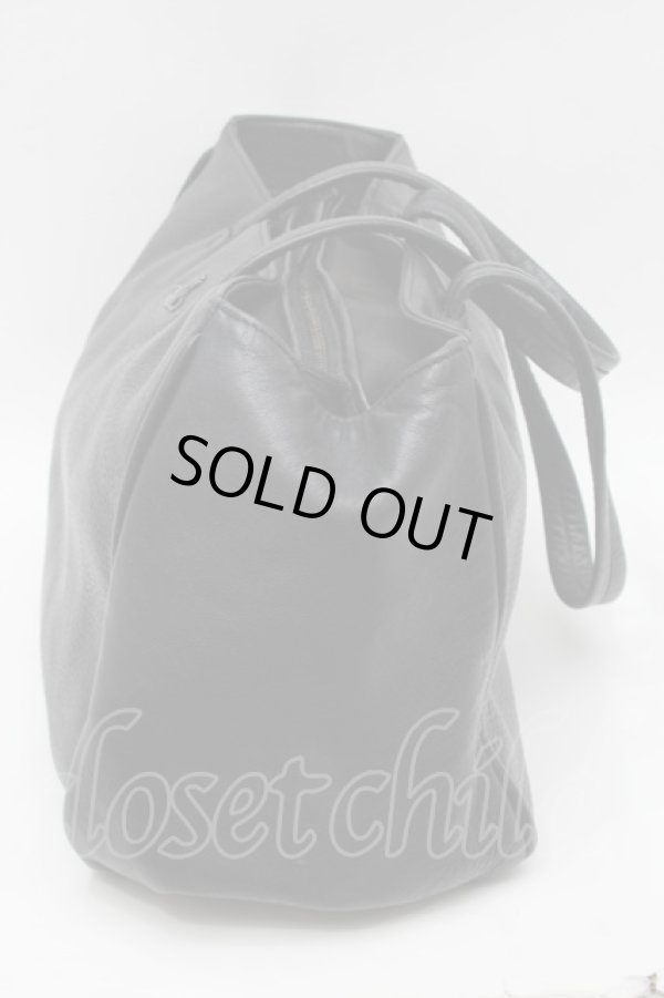 画像3: ヴィヴィアンウエストウッド MAN 中古 / オーブレザートートバッグ  黒  S-25-08-10-017-ba-HR-ZS (3)