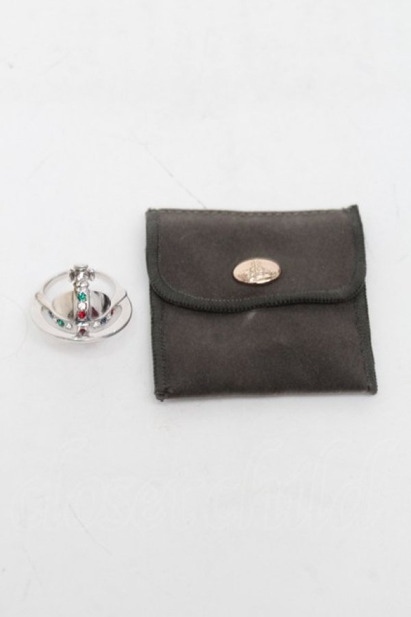 画像4: ヴィヴィアンウエストウッド 中古 / ソリッドオーブリング L シルバー  S-25-08-10-002-rg-AS-ZS (4)