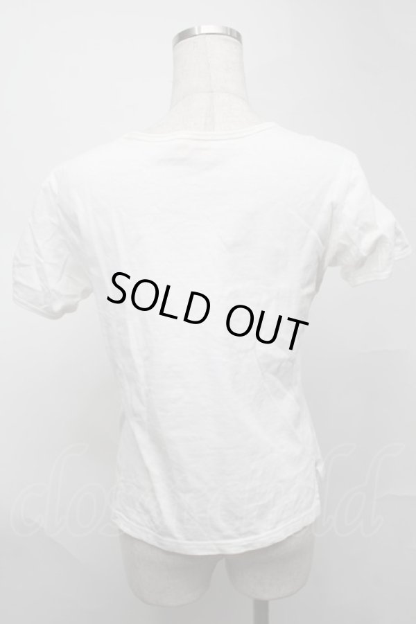 画像2: ヴィヴィアンウエストウッド 中古 / ロゴオーブプリントTシャツ 2 白  S-25-08-10-021-ts-AS-ZS (2)