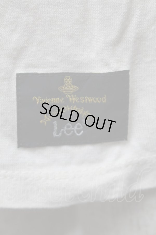 画像3: ヴィヴィアンウエストウッド Anglomania and Lee 中古 / ハートptTシャツ XS オフ  S-25-08-10-022-ts-AS-ZH (3)