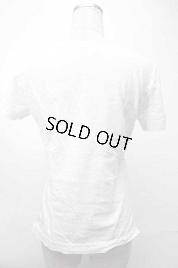 画像2: ヴィヴィアンウエストウッド 中古 / プリントカットソー 2 白ｘ黒  S-25-08-31-026-to-AS-ZS (2)